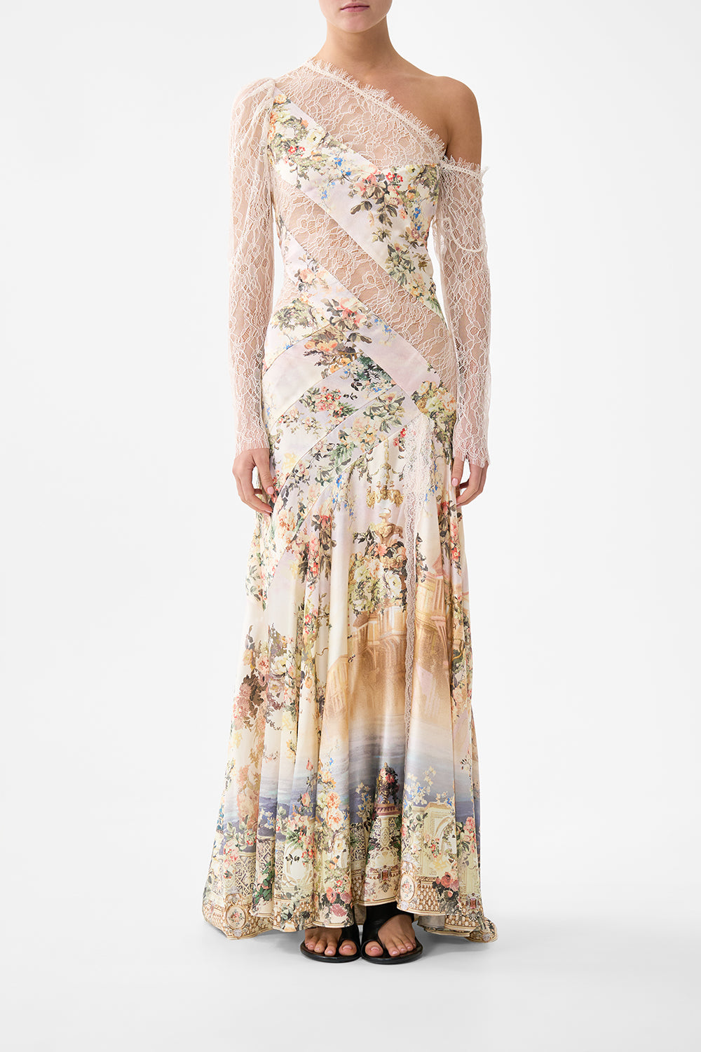 The CAMILLA OPEN FRONT CARDI CAPE SEVILLIAN STYLE in our  print.
