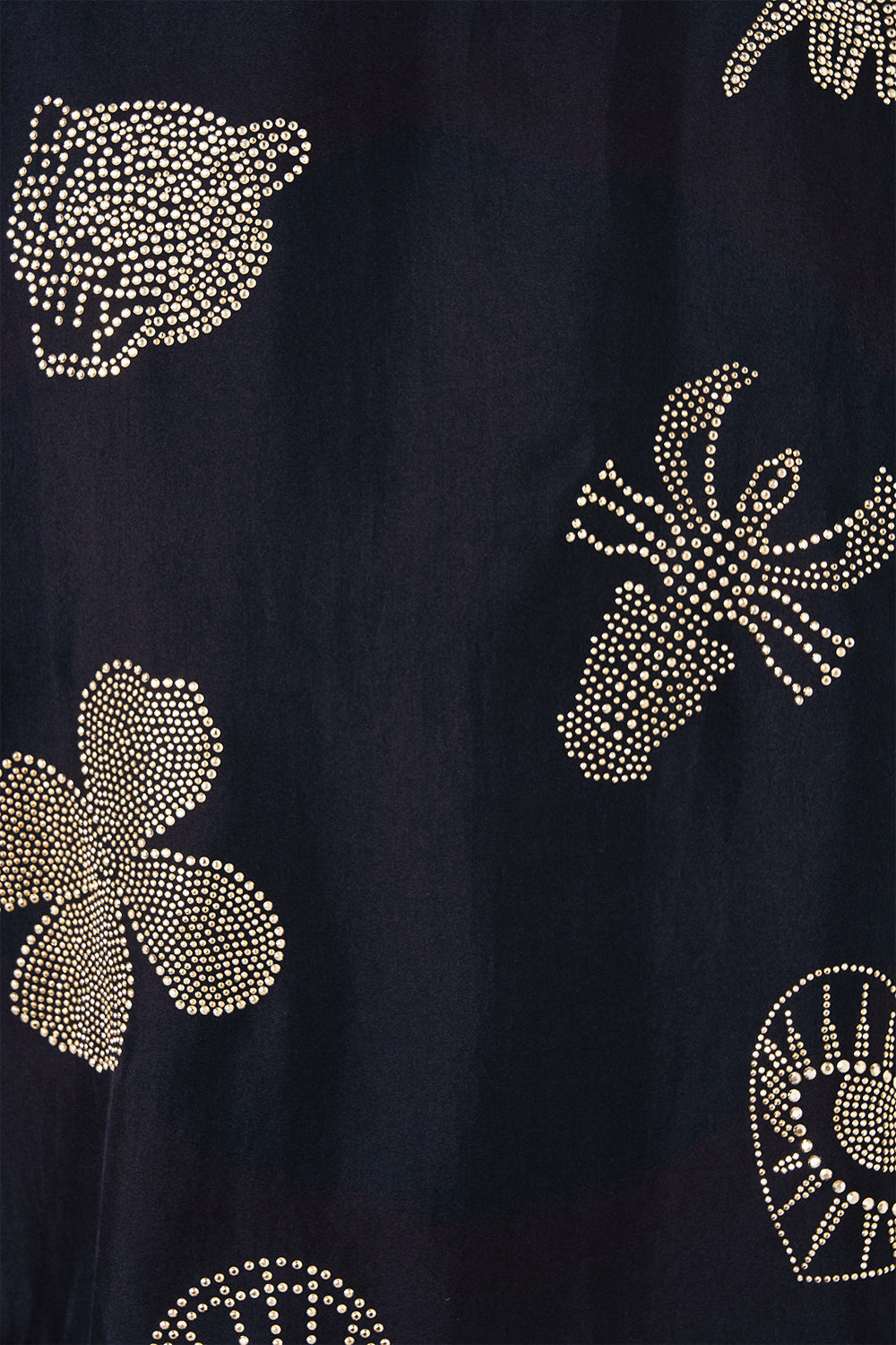 EMBELLISHED CROP ZIP THROUGH JACKET AMULETS AND ALCHEMY