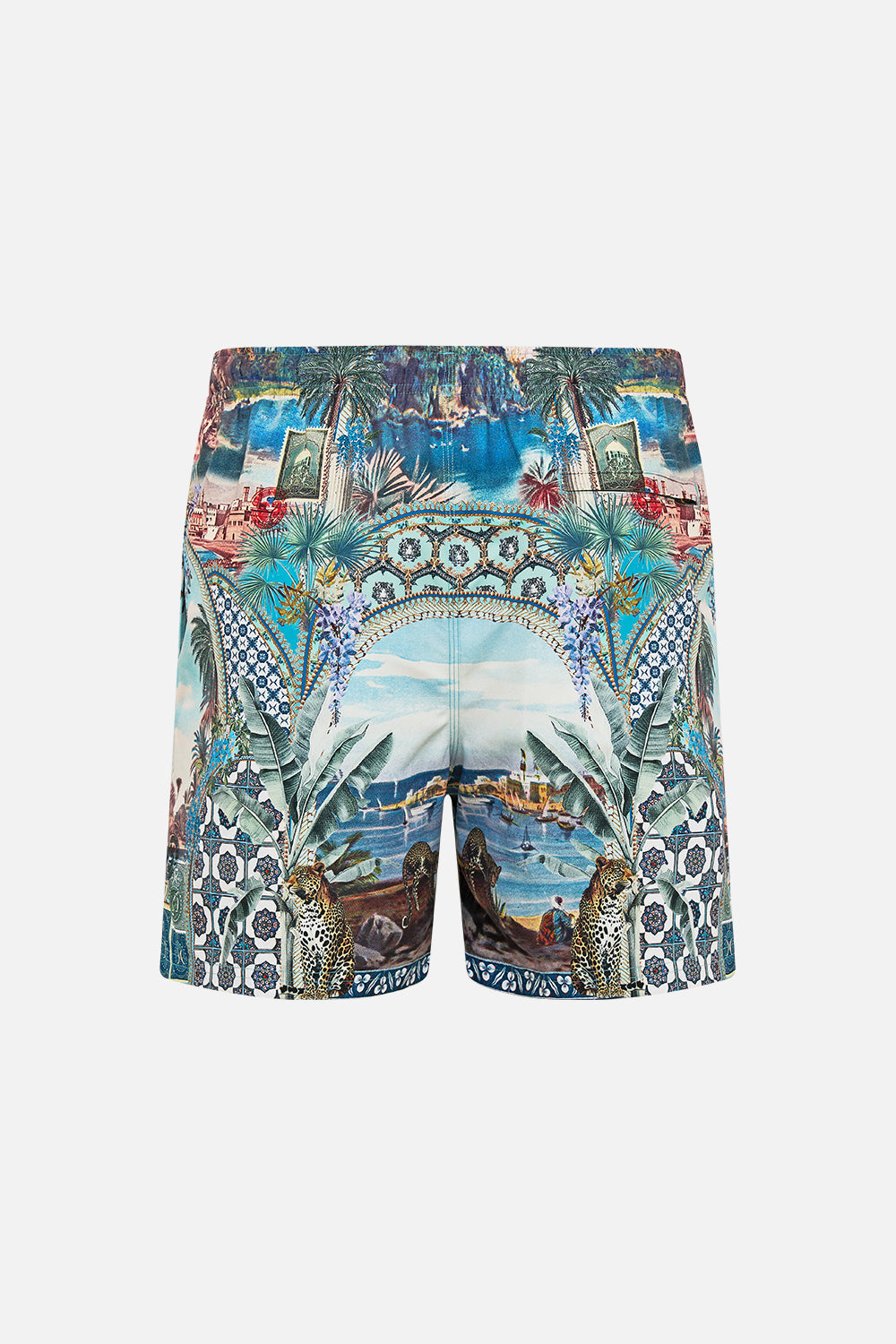 The CAMILLA SHORT DROP SHOULDER STRAP KAFTAN SULTANAHMET SUMMER in our  print.