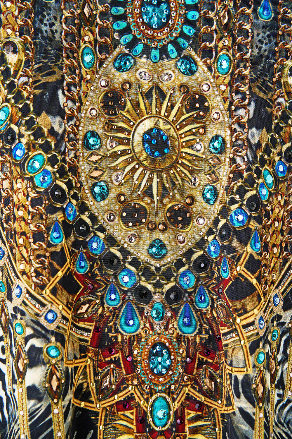 BAT SLEEVE DRESS FELINE FOLKLORE