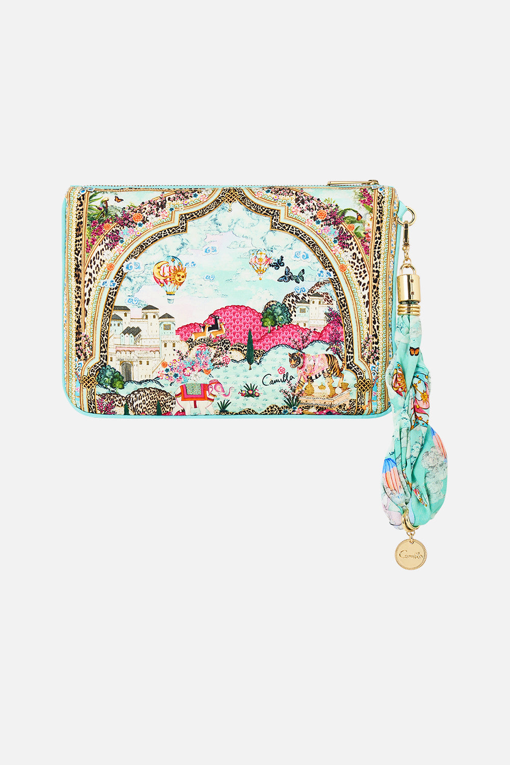 The CAMILLA MILLA HEIRLOOM EMPIRE GIRLFRIEND JEAN DENIM in our  print.