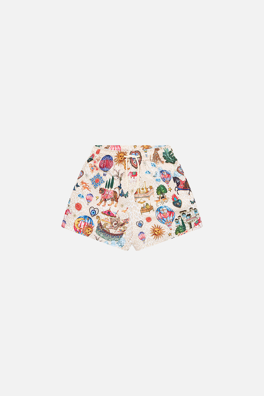 BOYS MID LENGTH BOARDSHORT W ELASTIC WAIST KAPADOKYA KITSCH