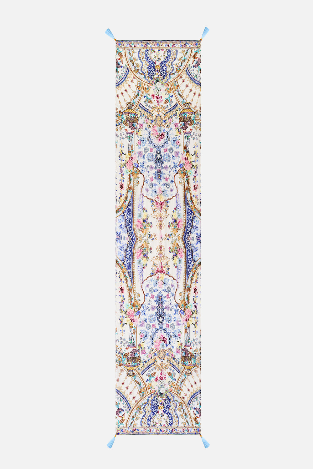 The CAMILLA OFF SHOULDER SHORT DRESS JUNGLE FLIGHT in our  print.