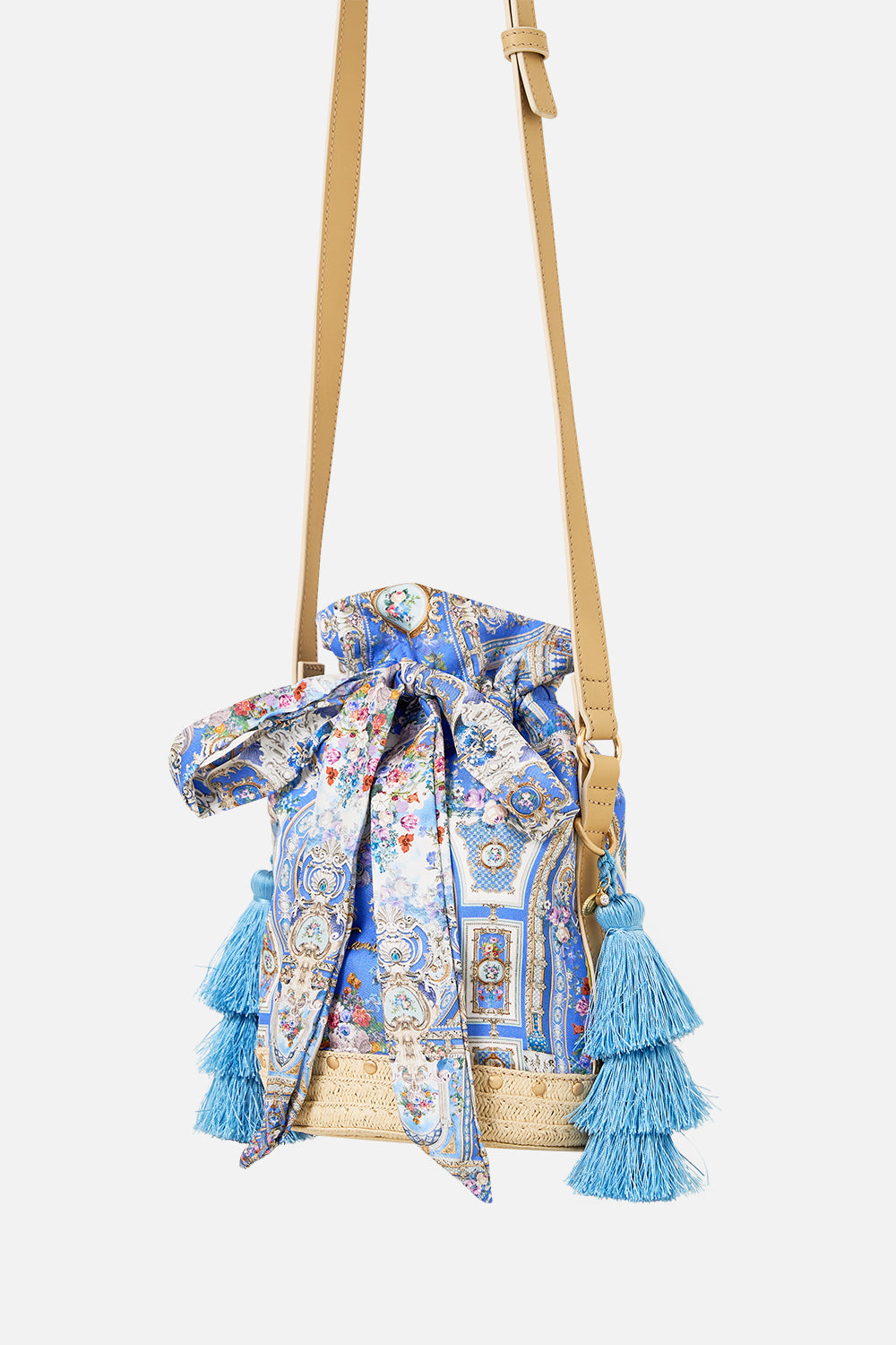 The CAMILLA DOUBLE BREASTED SUIT JACKET AMULETS AND ALCHEMY in our  print.