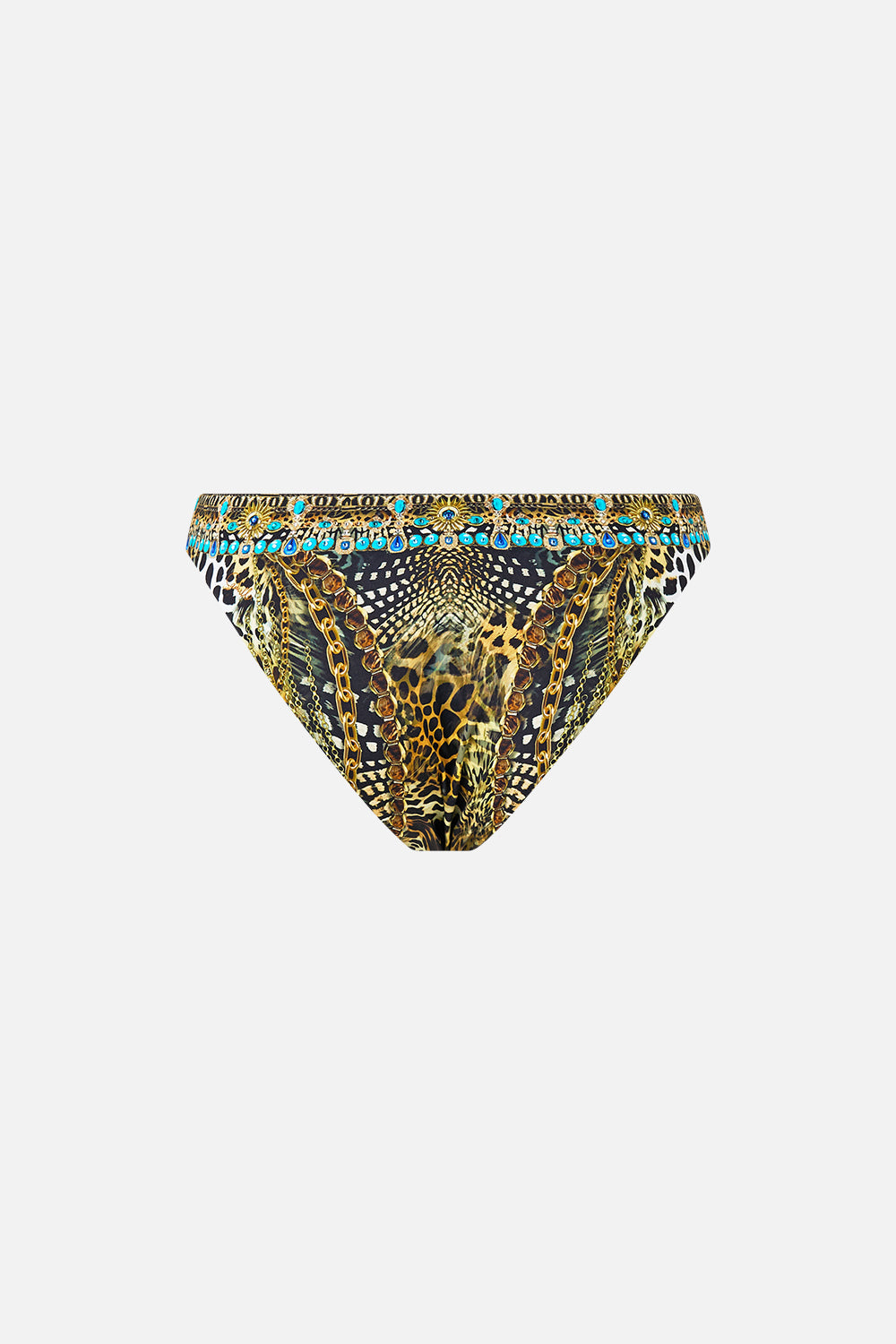 The CAMILLA STRAIGHT LEG PANT COLLAGE KINGDOM in our  print.