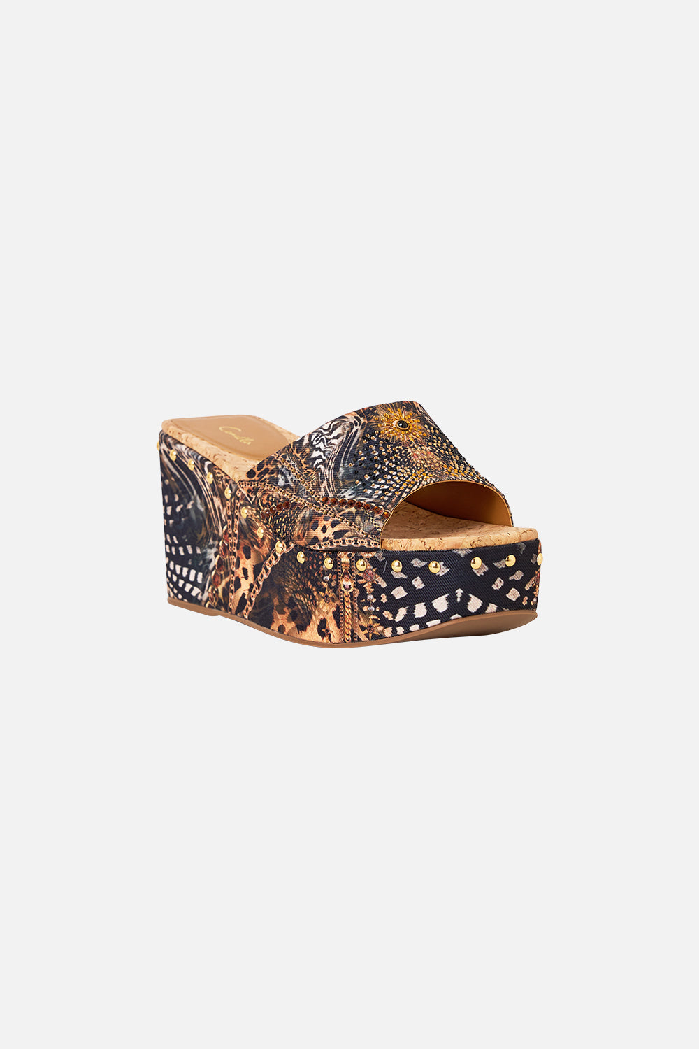 The CAMILLA KIDS ROUND NECK ONE PIECE NAVÀS NOUVEAU in our  print.