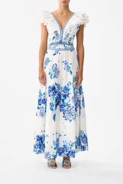 SKIRT WITH SHAPED SEAM A CERAMIC GARDEN