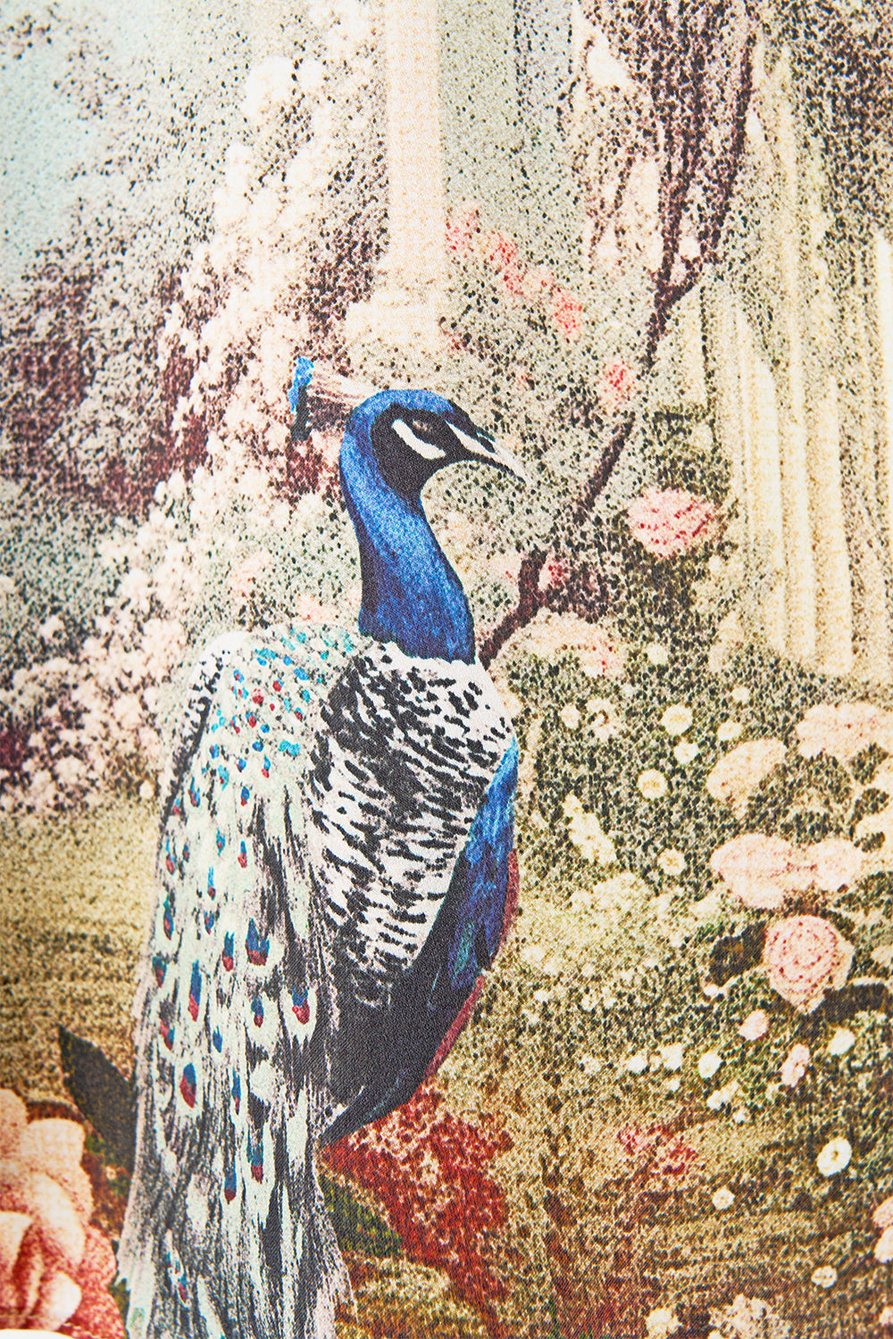 RAGLAN BUTTON UP SHIRT WATERCOLOUR WONDERLAND