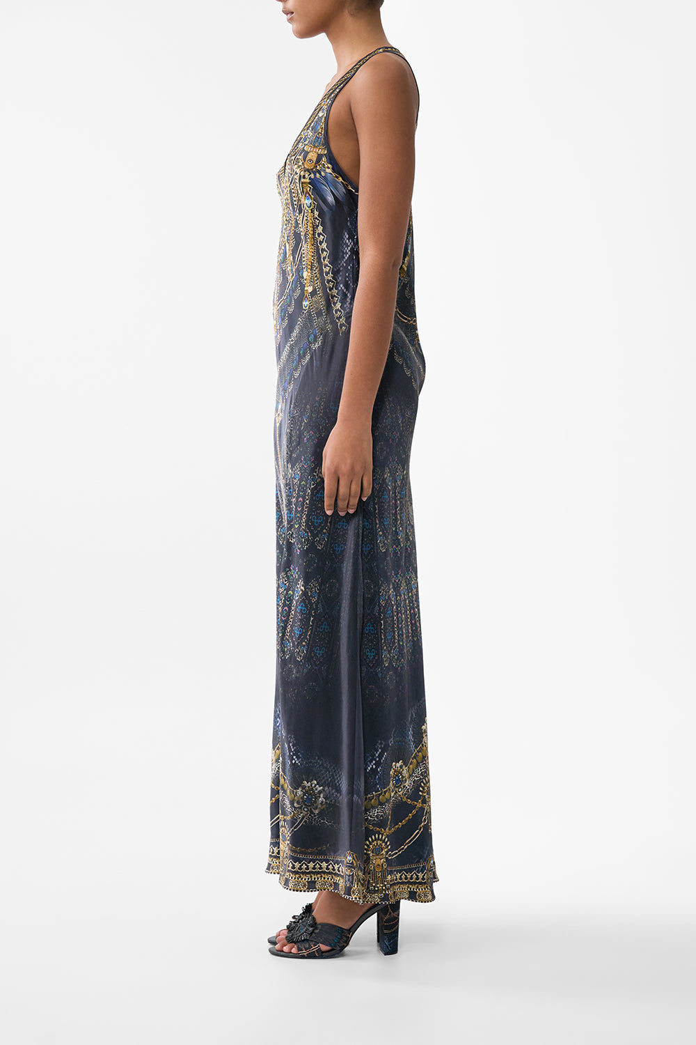 BIAS CUT TANK DRESS SONG OF THE SOLSTICE