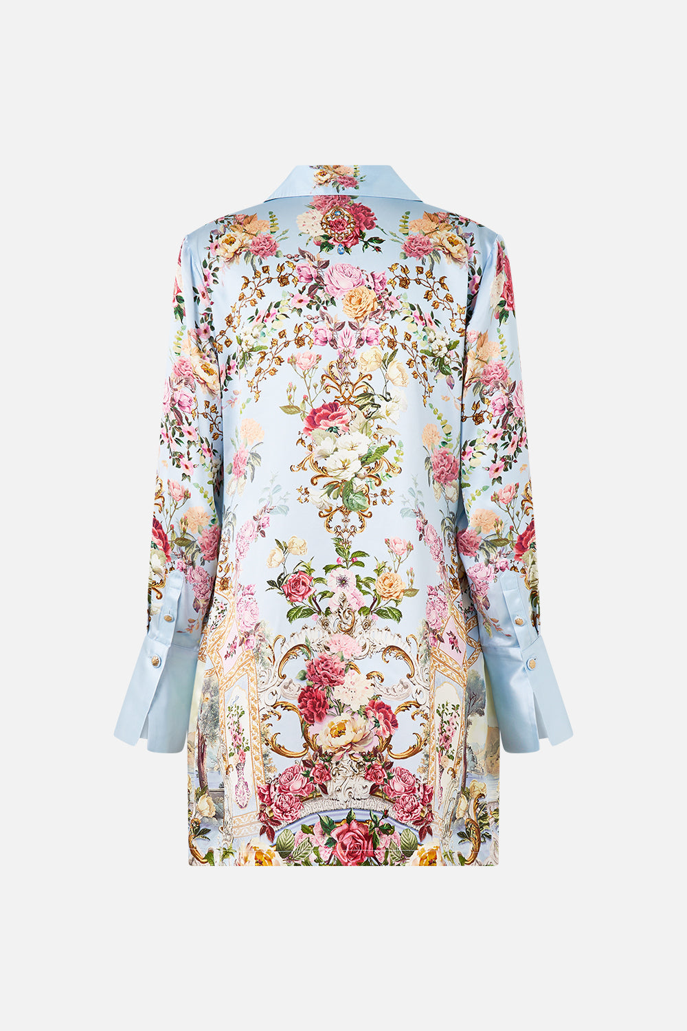 MINI SHIRT DRESS TILED IN TIME