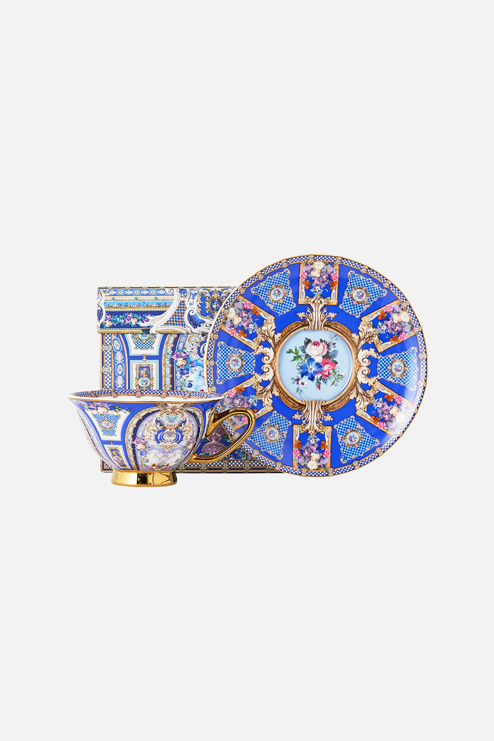 TEA CUP AND SAUCER SET OTTOMAN OPULENCE