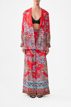 WIDE LEG WAISTED PANT ARTISANS OF ANATOLIA