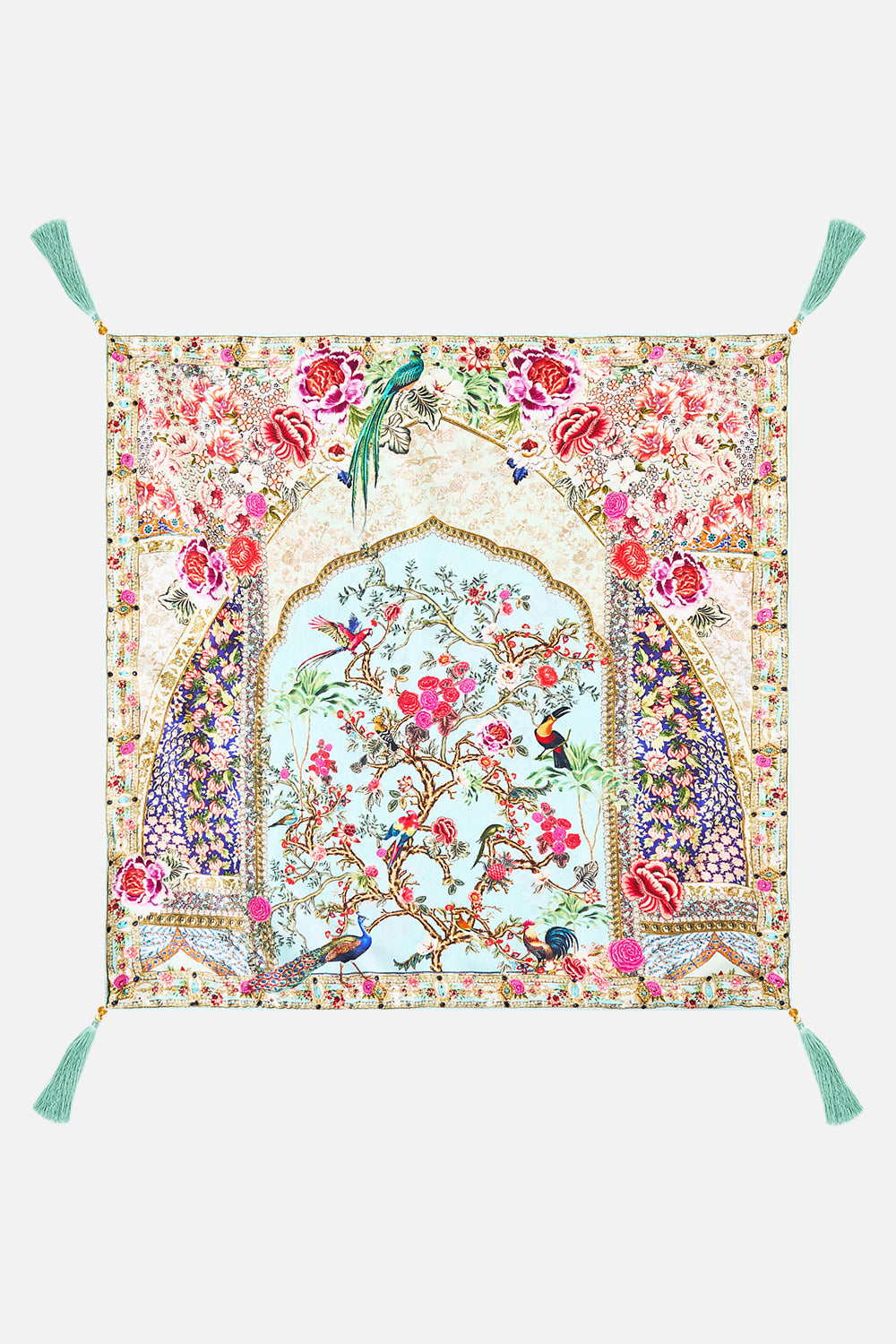 LARGE SQUARE CUSHION SULTANS AND QUEENS