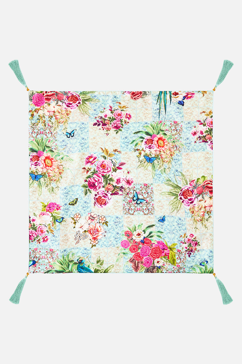 LARGE SQUARE CUSHION SULTANS AND QUEENS