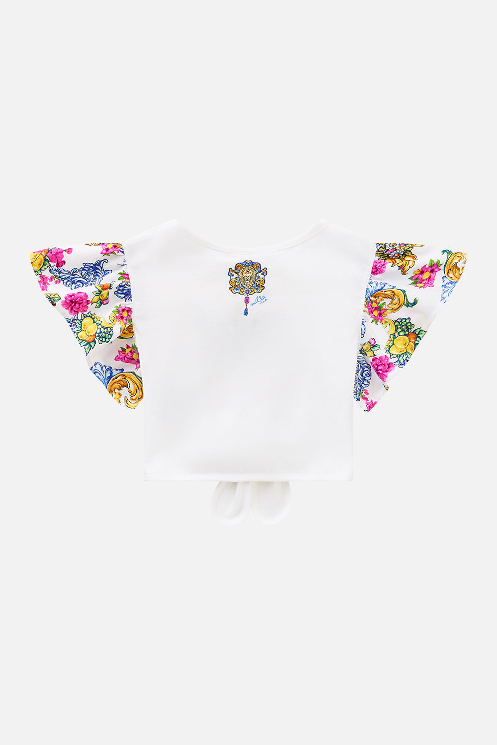 The CAMILLA DROP SHOULDER STRAP KAFTAN OLÉ OLÉ in our OLÉ OLÉ print.