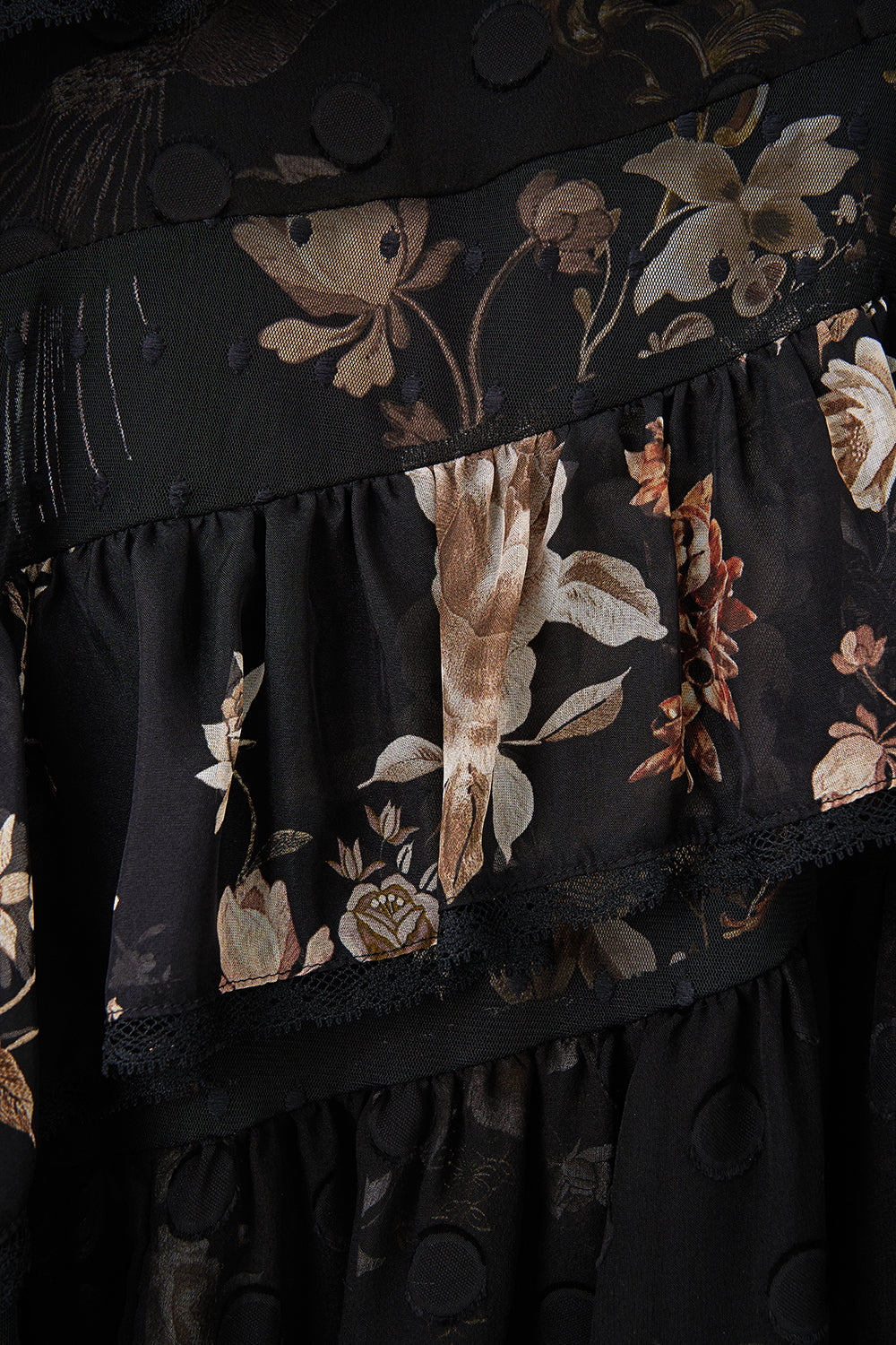 The CAMILLA BATWING SHIRT FLAMENCO EUPHORIA in our  print.
