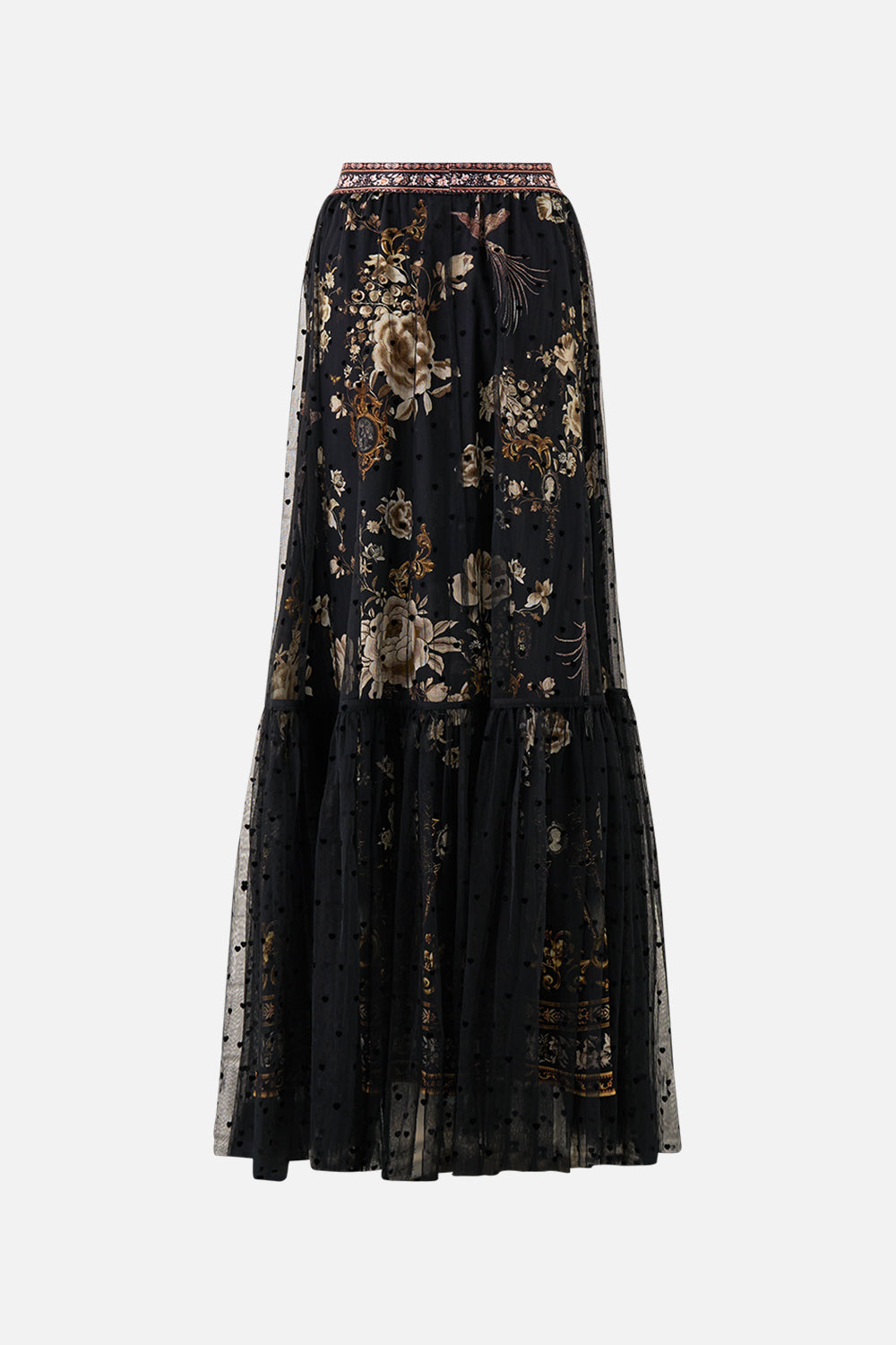 The CAMILLA JERSEY TANK DRESS DE NADA GRANADA in our  print.