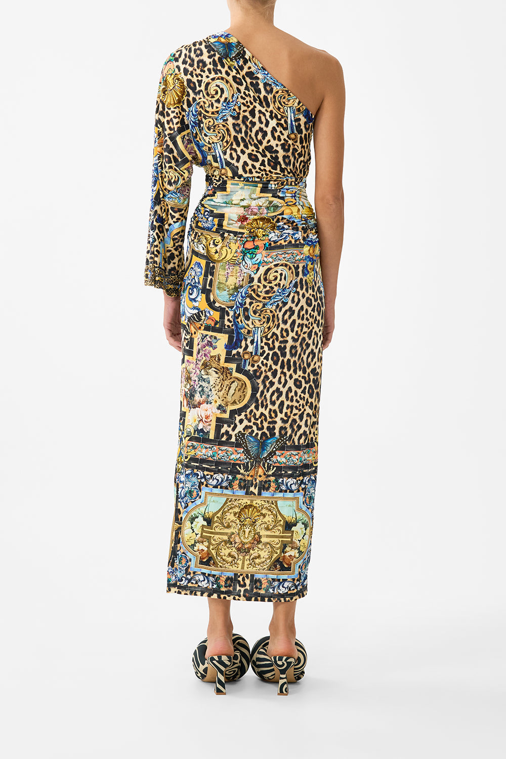 The CAMILLA BAT SLEEVE DRESS BALEARIC BEBÉ in our  print.