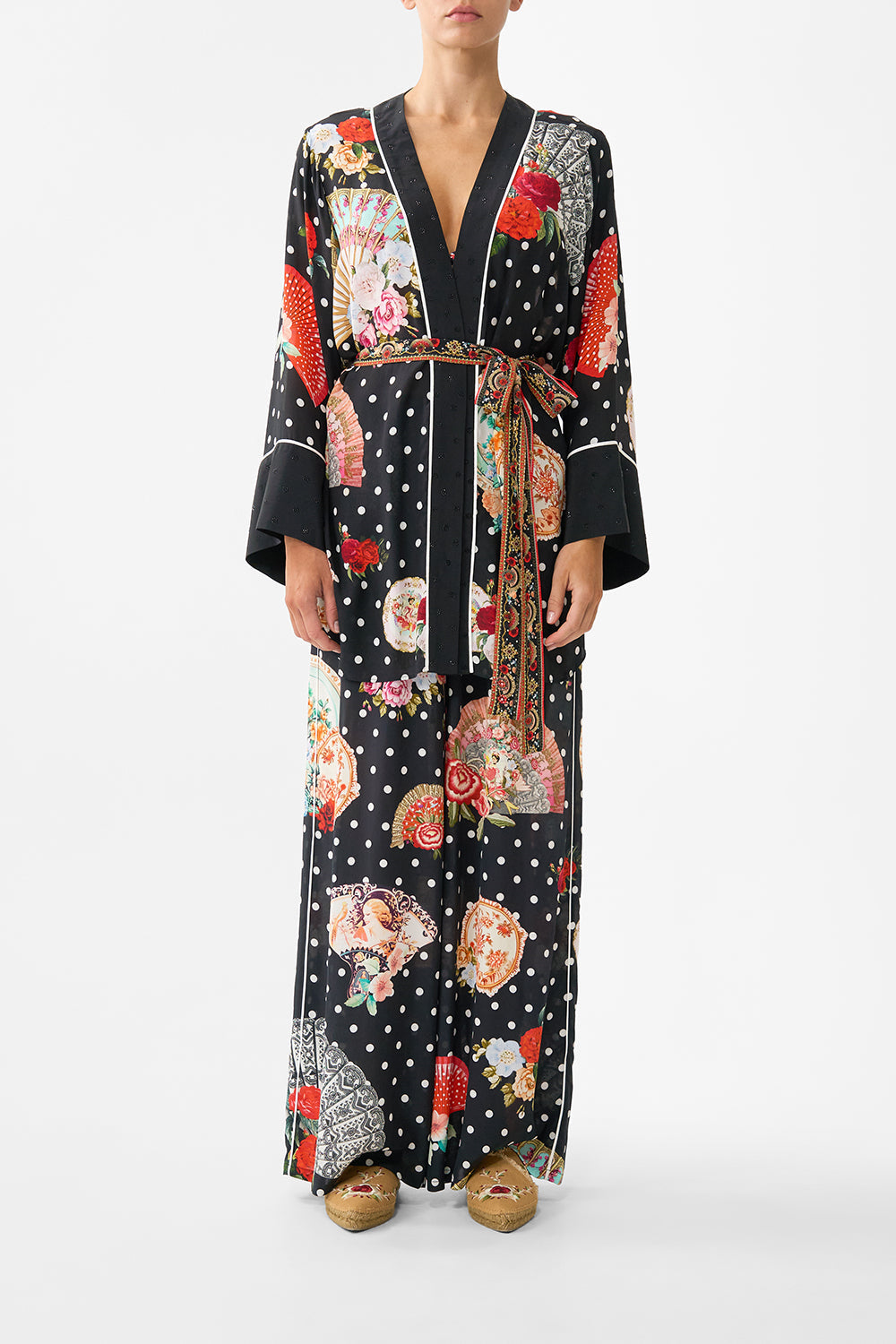 SHORT KIMONO WRAP DAUGHTERS OF DUENDE