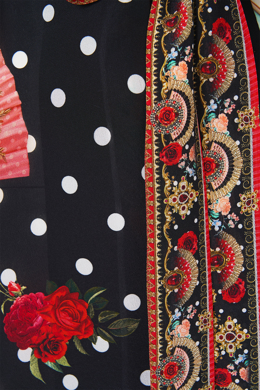 SHORT KIMONO WRAP DAUGHTERS OF DUENDE