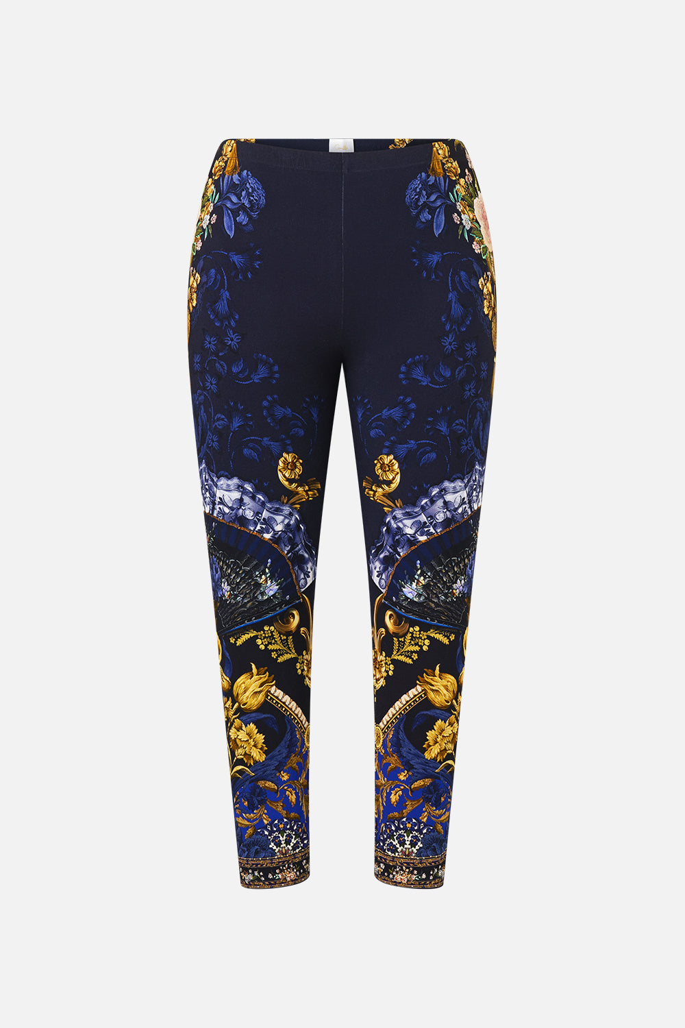 The CAMILLA LOUNGE PANT DAUGHTERS OF DUENDE in our DAUGHTERS OF DUENDE print.