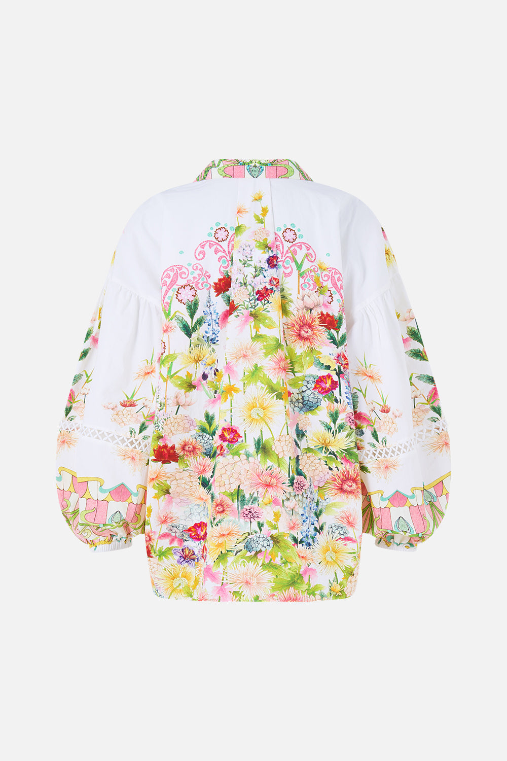 The CAMILLA OFF SHOULDER SHORT DRESS OLÉ OLÉ in our  print.