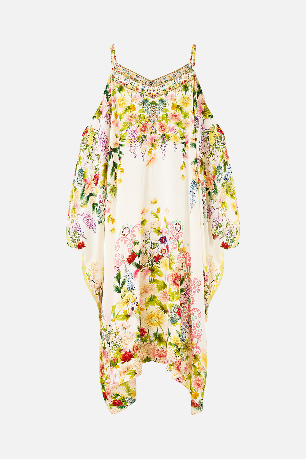 SHORT DROP SHOULDER STRAP KAFTAN THE CALL OF CATALONIA