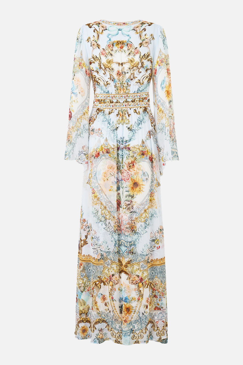 FLARED SLEEVE DRESS SEVILLE SWEETHEART