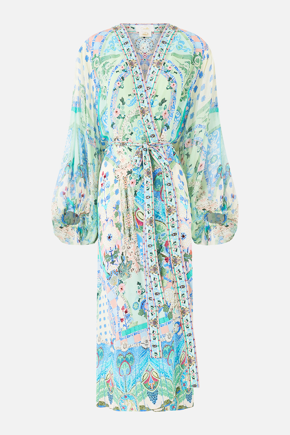 BLOUSON SLEEVE LAYER MIDSUMMER MOSAICS