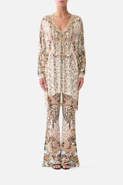 SIDE SPLIT JERSEY TEE ARANJUEZ ANIMALIA