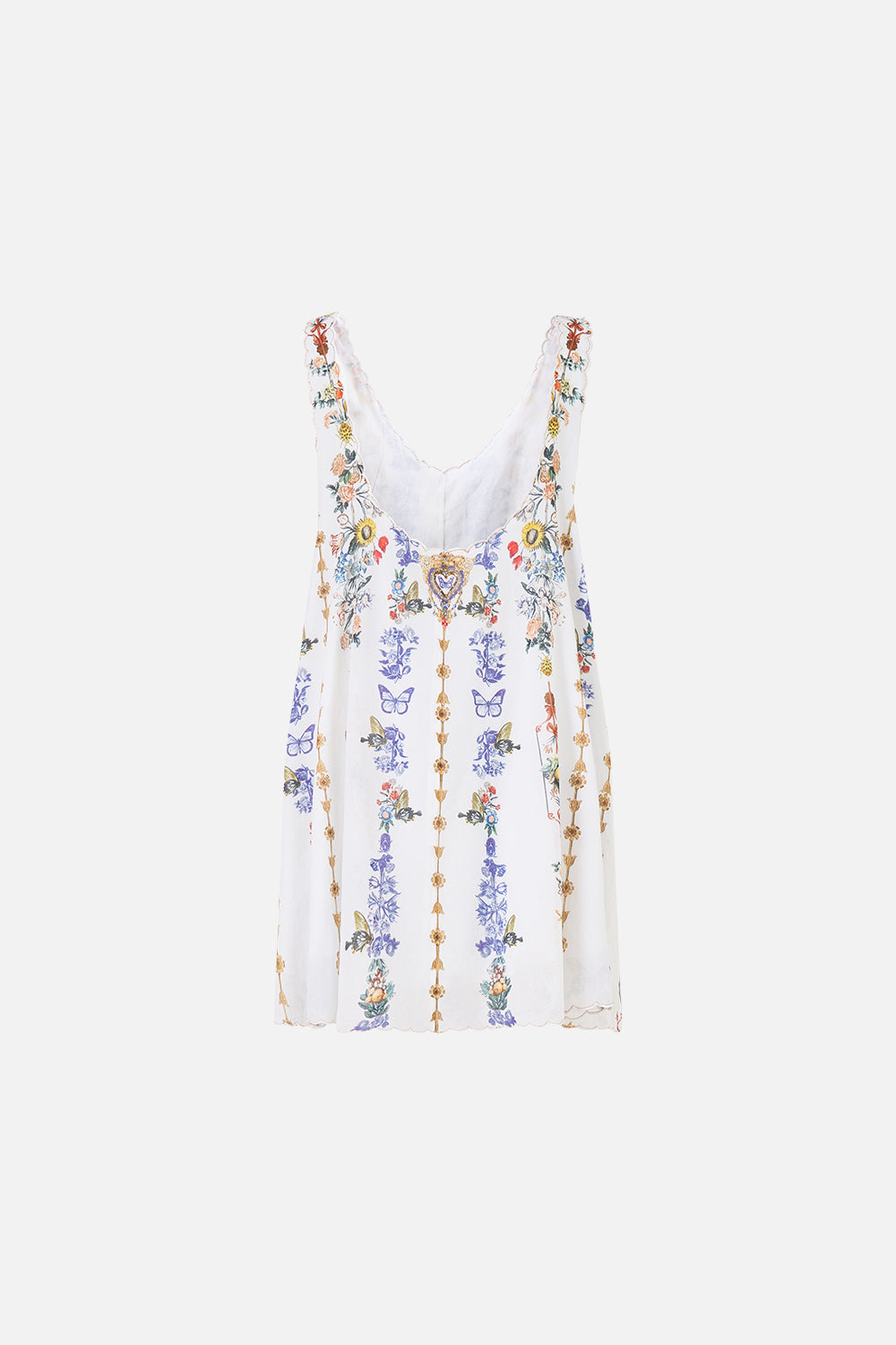 The CAMILLA RELAXED KNIT LAYER THE HUM OF THE ALHAMBRA in our  print.