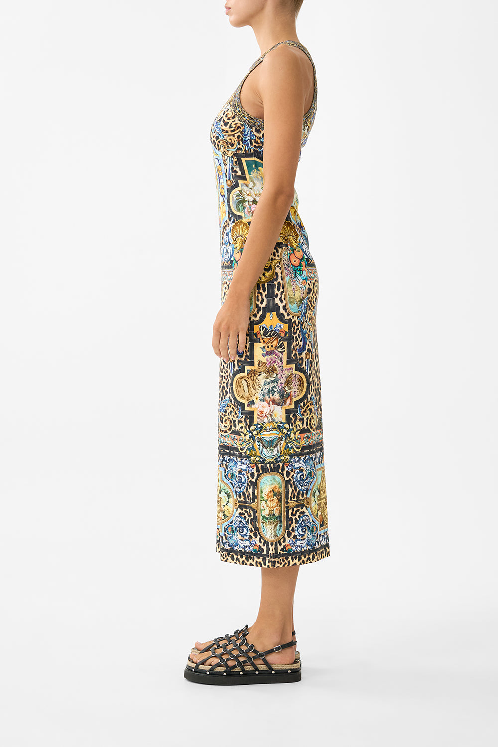 JERSEY TANK DRESS SEVILLIAN STYLE