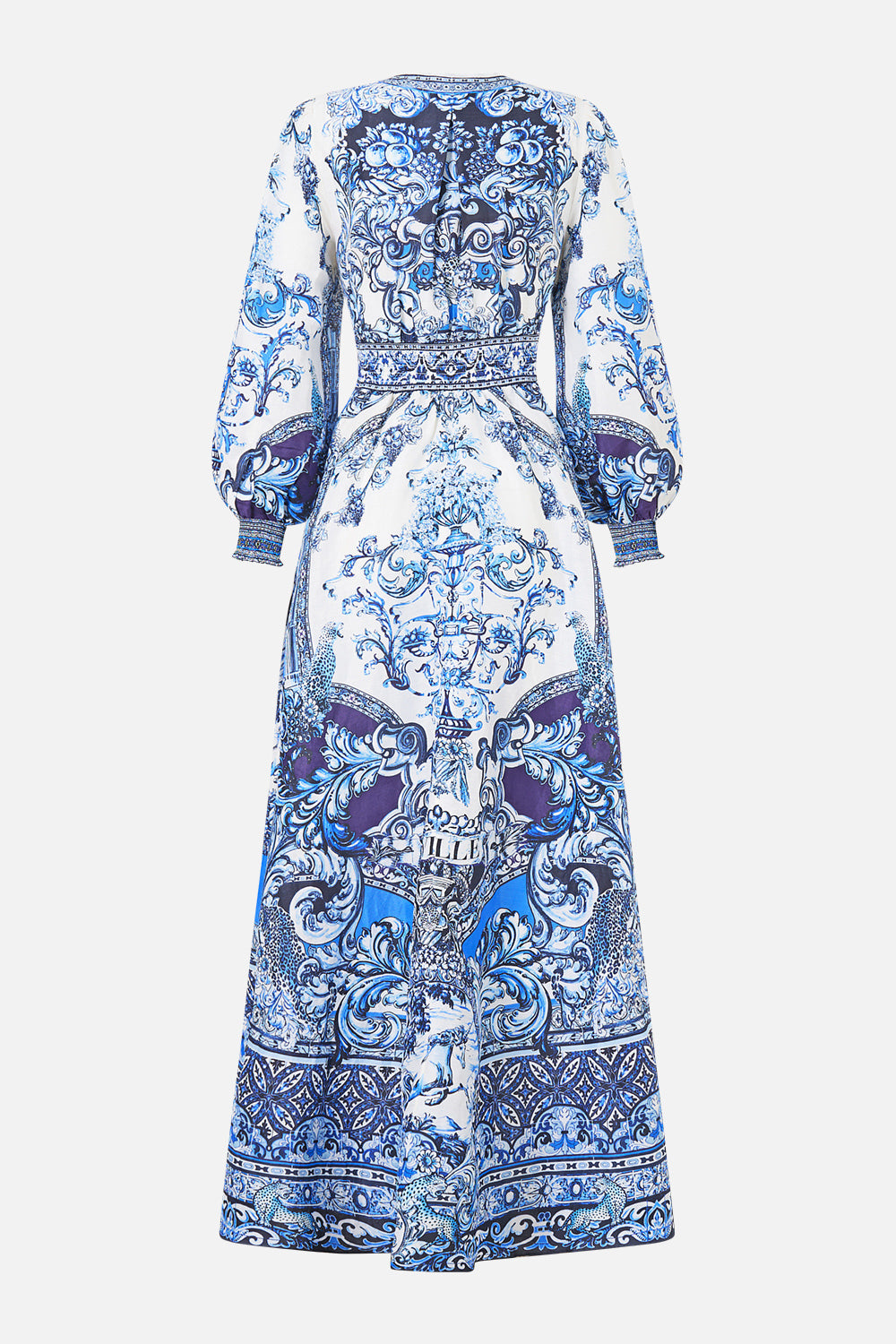The CAMILLA LAYER WITH CENTRE BACK PANEL HOWDY GAUDI in our  print.