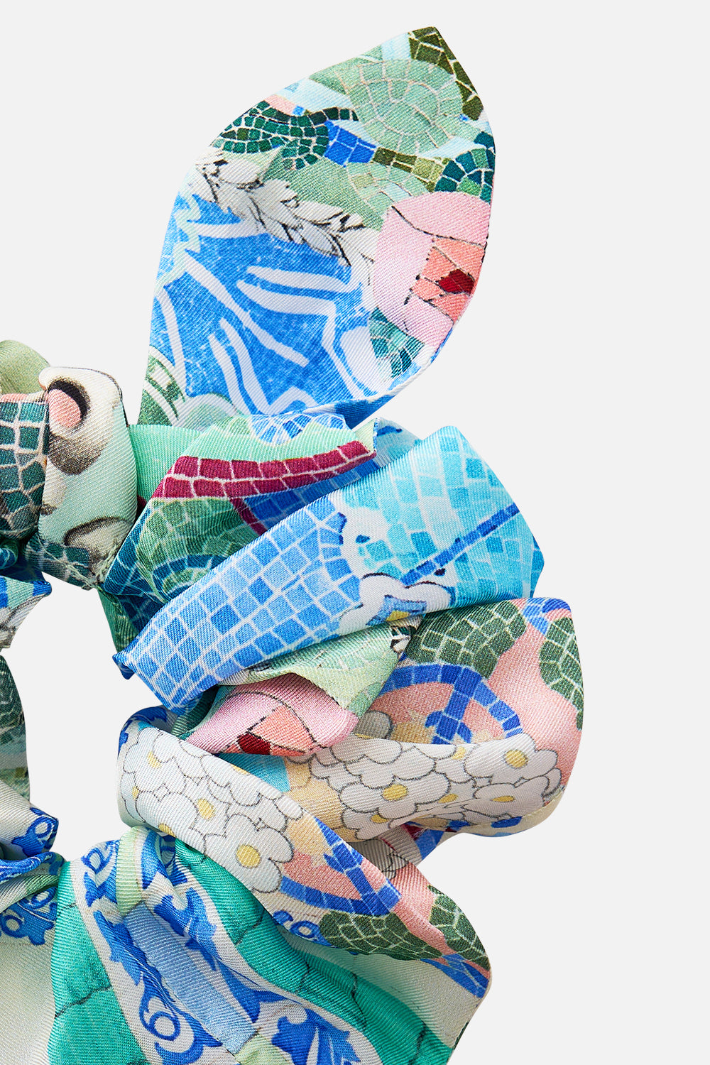 The CAMILLA LONG SARONG W GATHERED BAR TRIM PALACE ZOOLOGY in our  print.