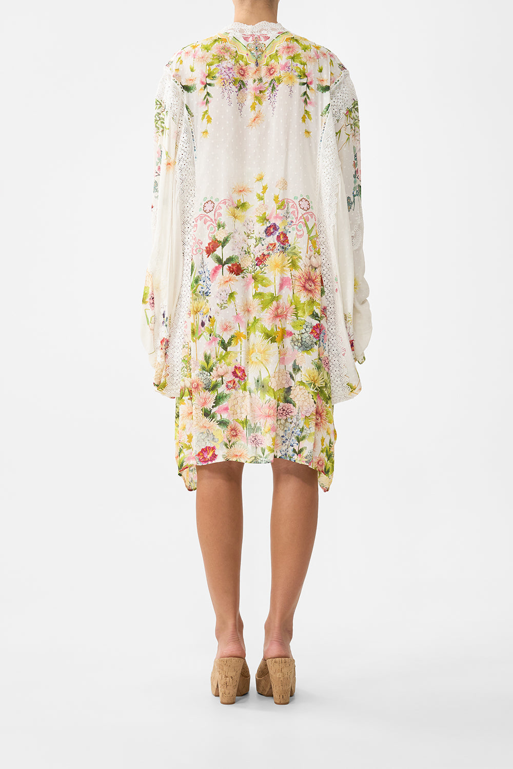 The CAMILLA CORSET WAIST MAXI SKIRT LIFE’S RICH TAPESTRY in our  print.