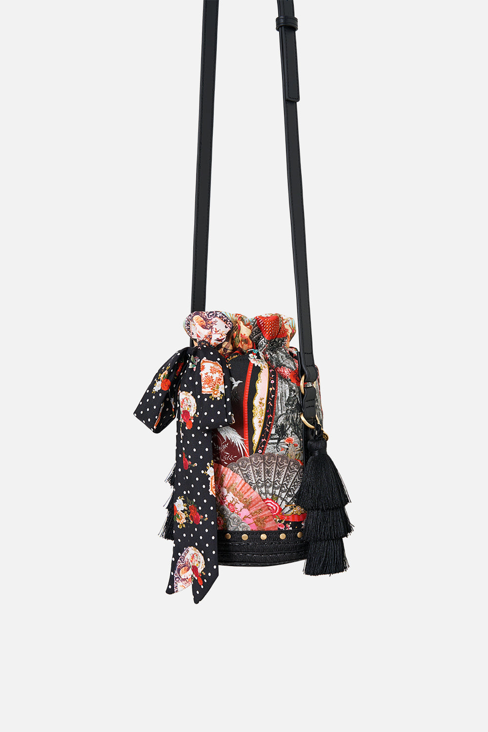 The CAMILLA DIAMOND NECK THICK STRAP ONE PIECE W RINGS MAGIC OF THE MERCADO in our MAGIC OF THE MERCADO print.
