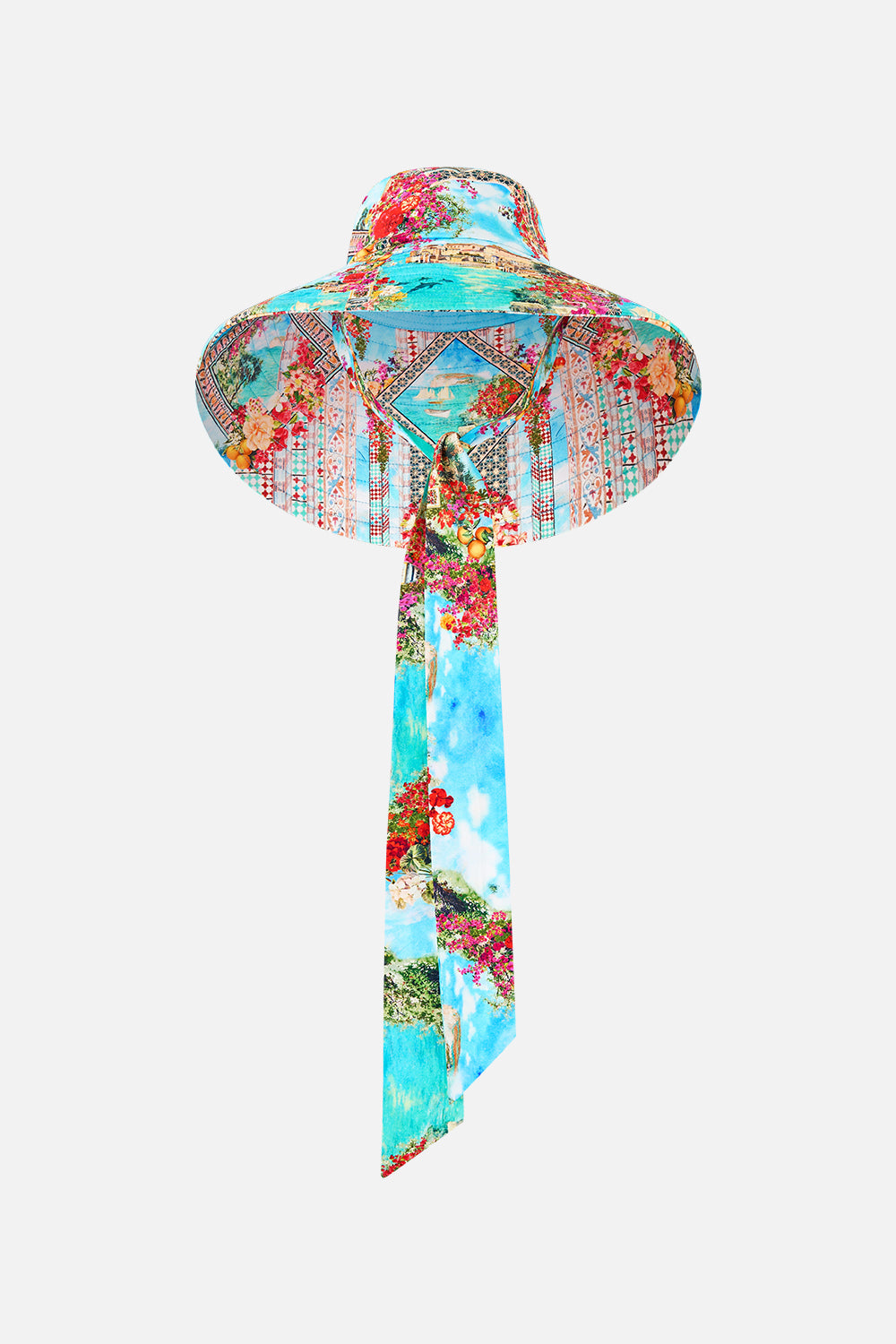 The CAMILLA RELAXED SHORT DRESS WITH DROPPED WAIST LACED WITH LOVE in our  print.