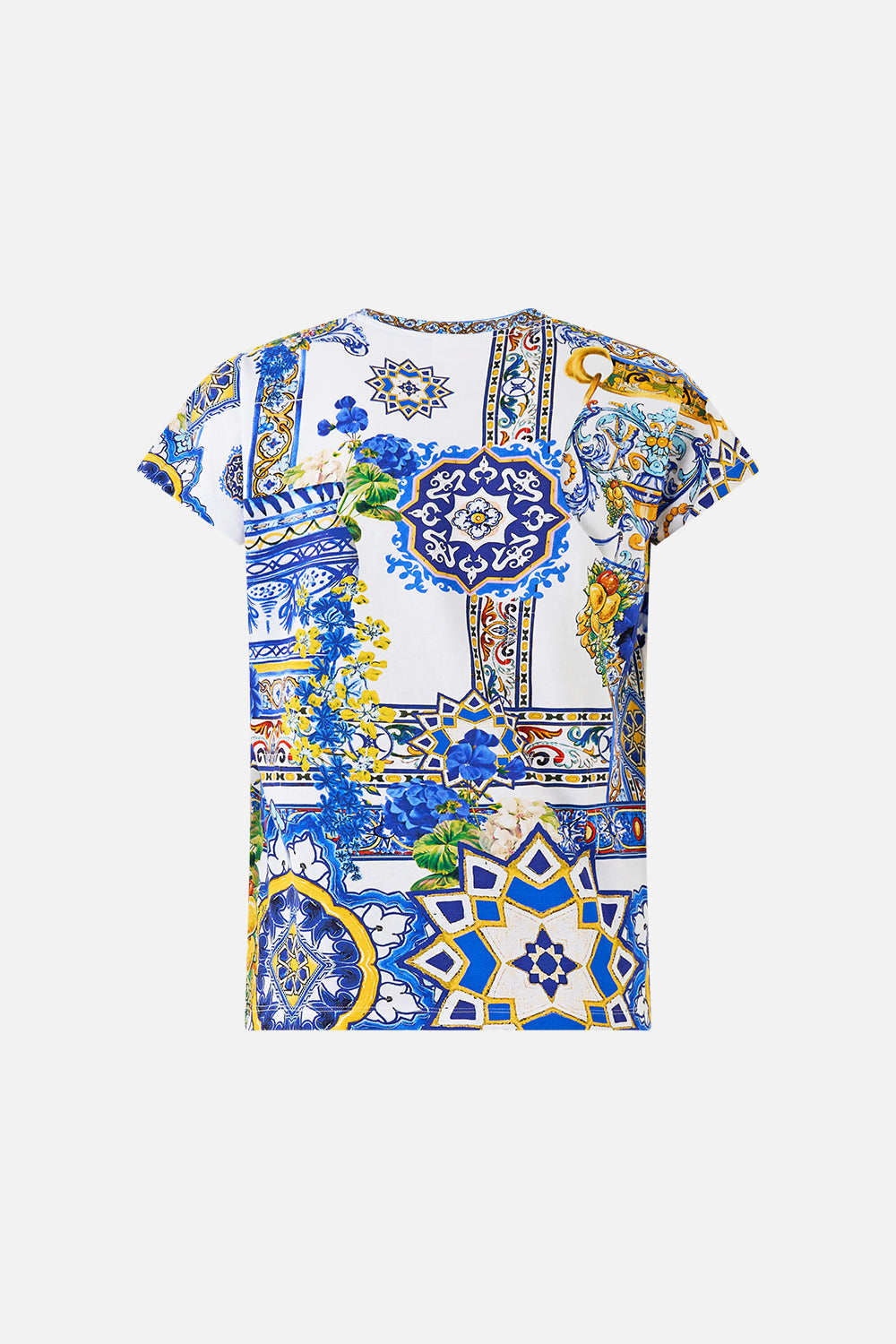 SLIM FIT ROUND NECK T-SHIRT ESPAÑA NIRVANA