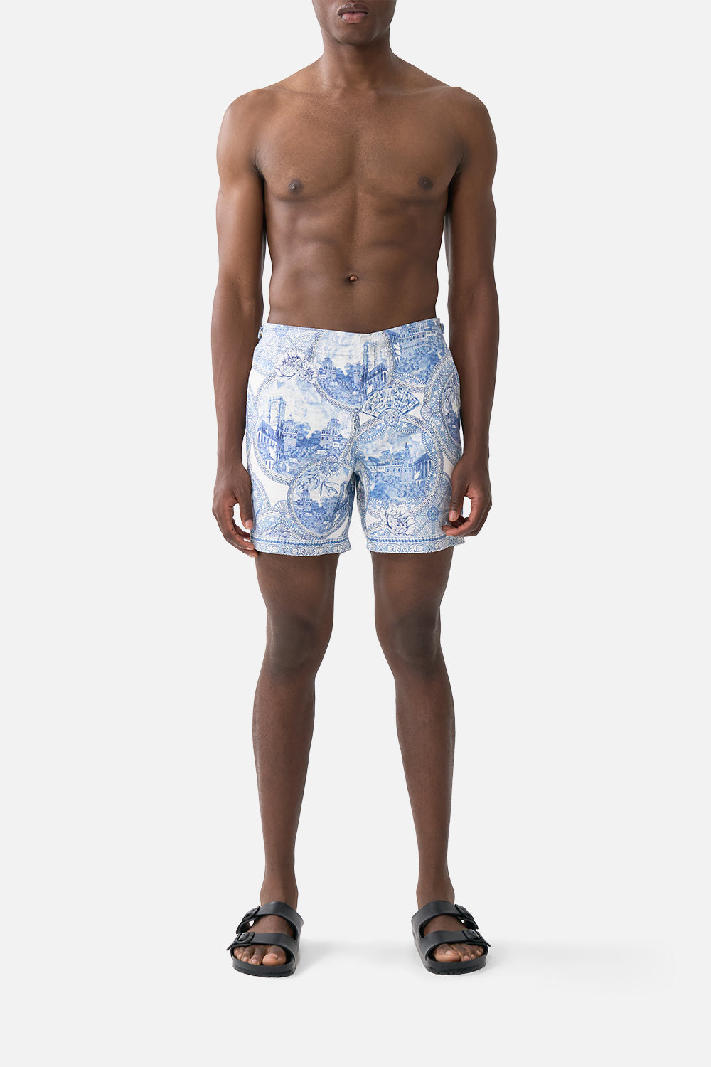 The CAMILLA LOUNGE PANT ARANJUEZ ANIMALIA in our ARANJUEZ ANIMALIA print.