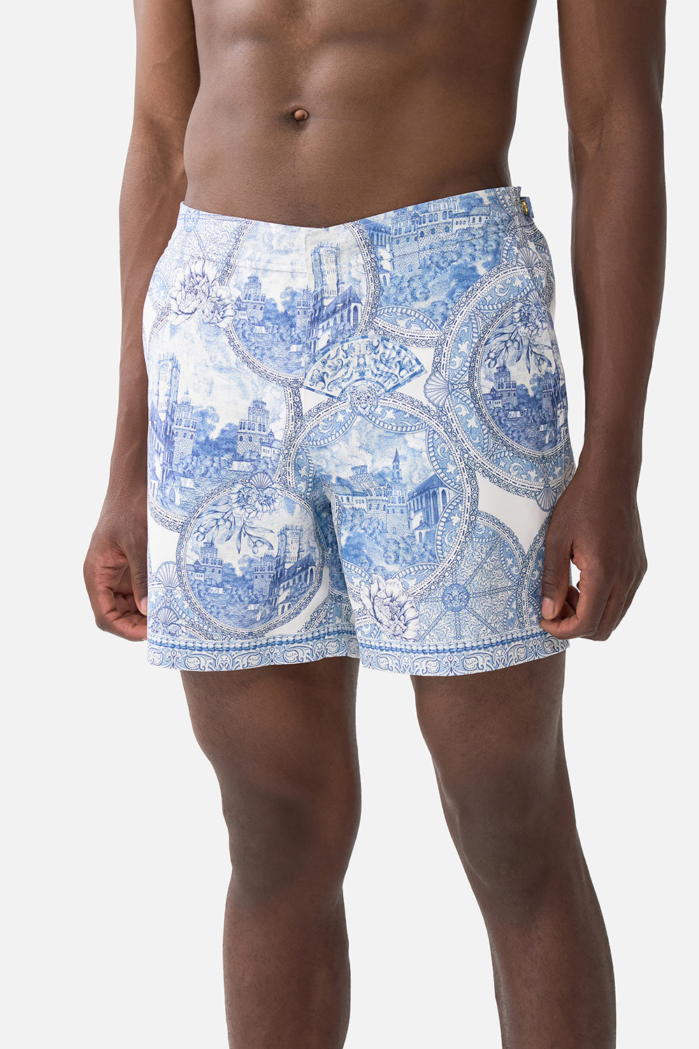 The CAMILLA LOUNGE PANT ARANJUEZ ANIMALIA in our  print.