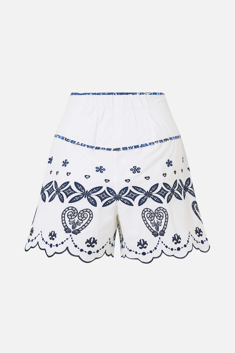 CORSET WAIST SHORT A TILED WONDERLAND