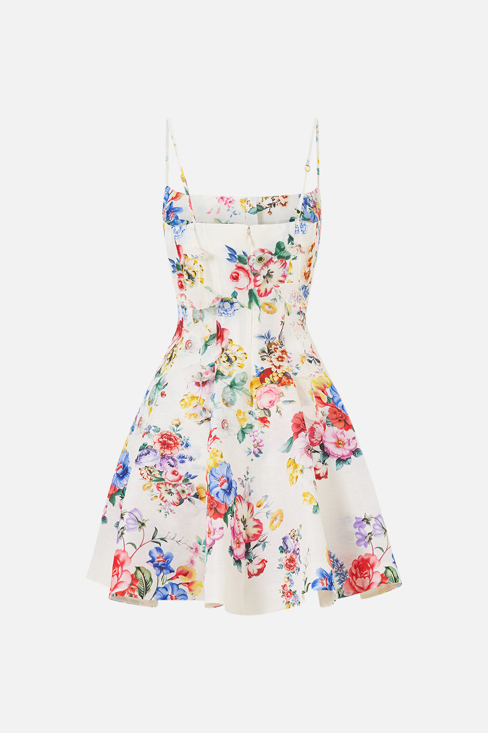 CORSET DRESS WITH SHORT FLARED SKIRT I LEFT MY HEART IN GRANADA