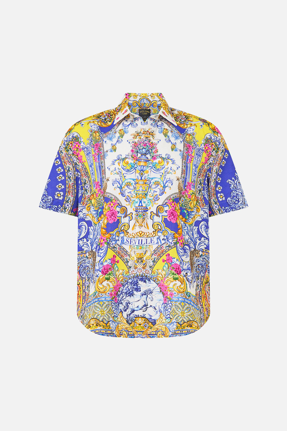 The CAMILLA JERSEY TANK DRESS ESPAÑA NIRVANA in our  print.