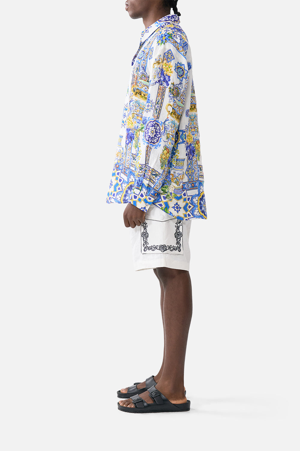 LONG SLEEVE OVERSIZED SHIRT ESPAÑA NIRVANA