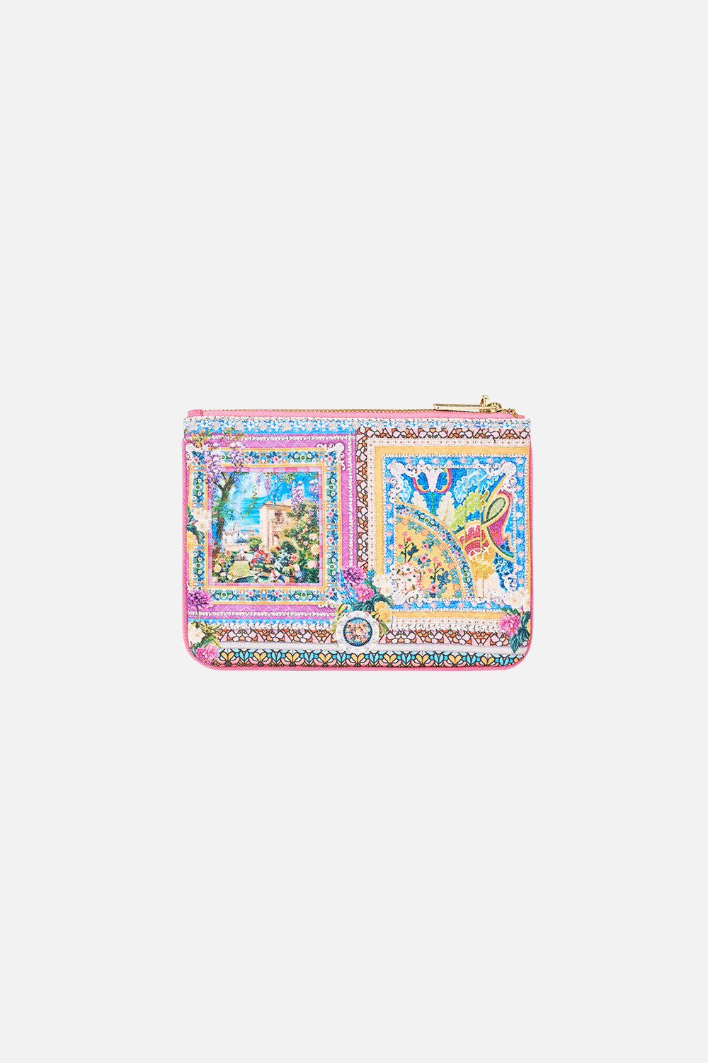 The CAMILLA LONG WALK SHORT WITH ELASTIC BACK DE NADA GRANADA in our  print.