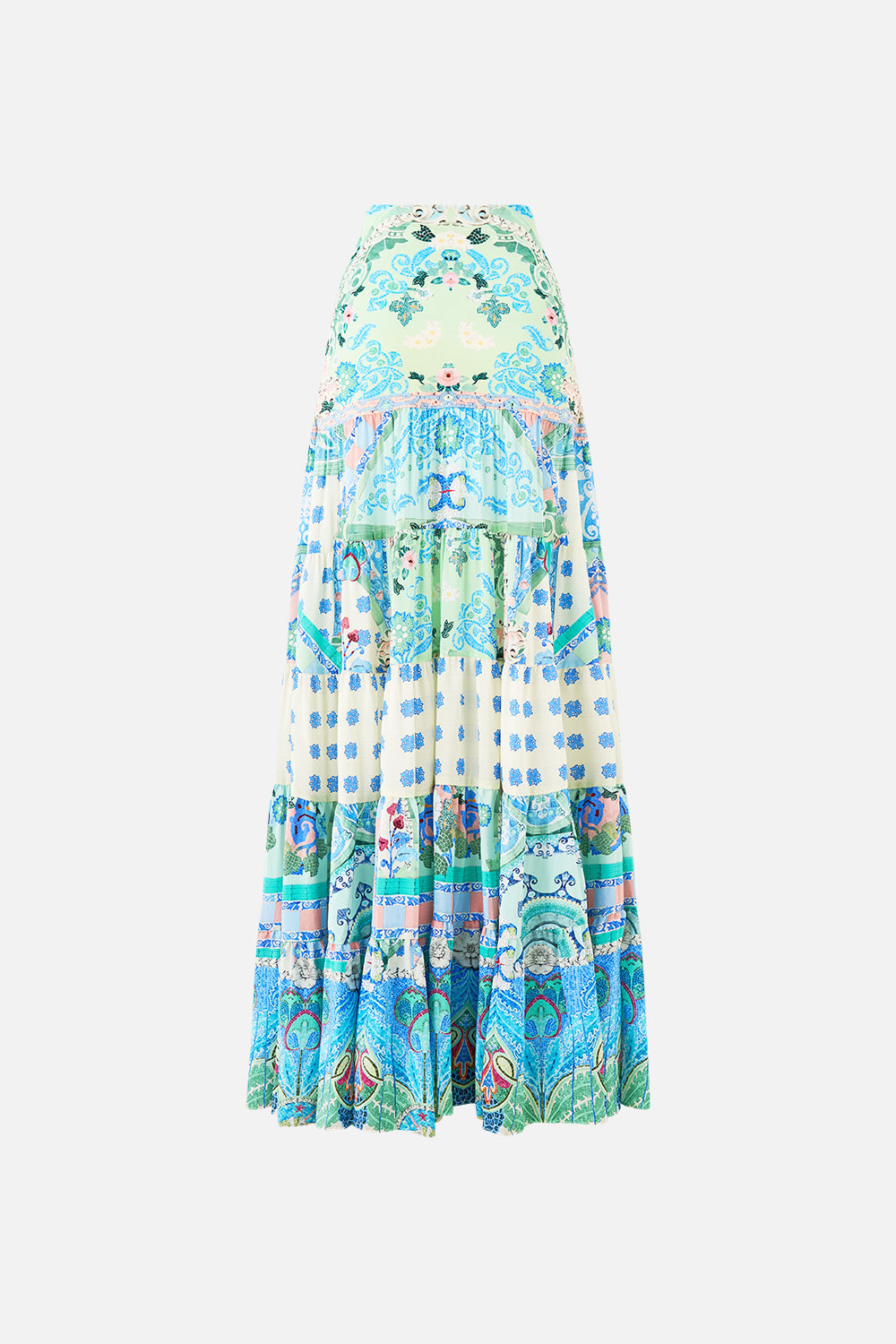 The CAMILLA UNDERWIRE MOULDED CUP ONE PIECE MAGIC OF THE MERCADO in our  print.