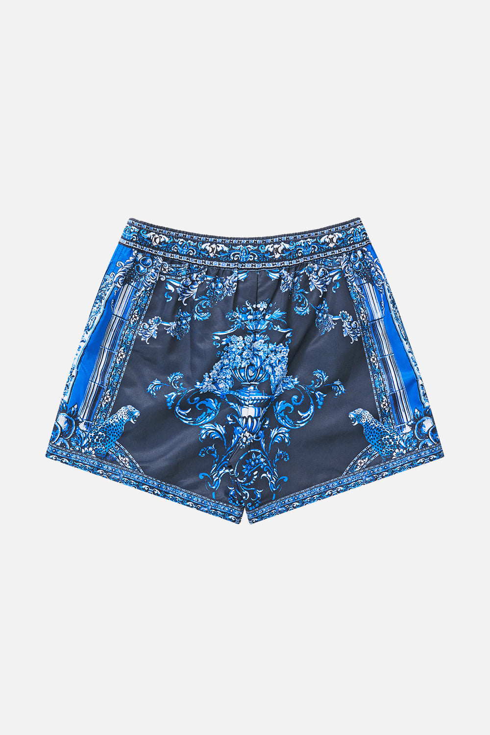 The CAMILLA DIAMOND NECK THICK STRAP ONE PIECE W RINGS MAGIC OF THE MERCADO in our  print.