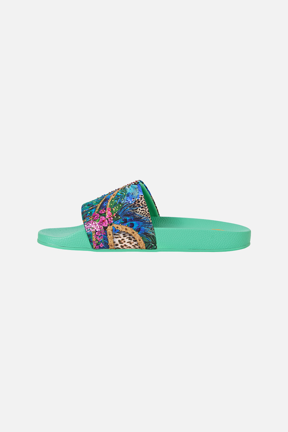 The CAMILLA STRAIGHT LEG EMBROIDERED PANT SULTANAHMET SUMMER in our  print.
