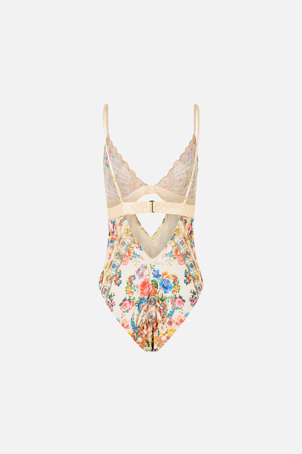 The CAMILLA FRILLED SHORTS DAUGHTERS OF DUENDE in our  print.