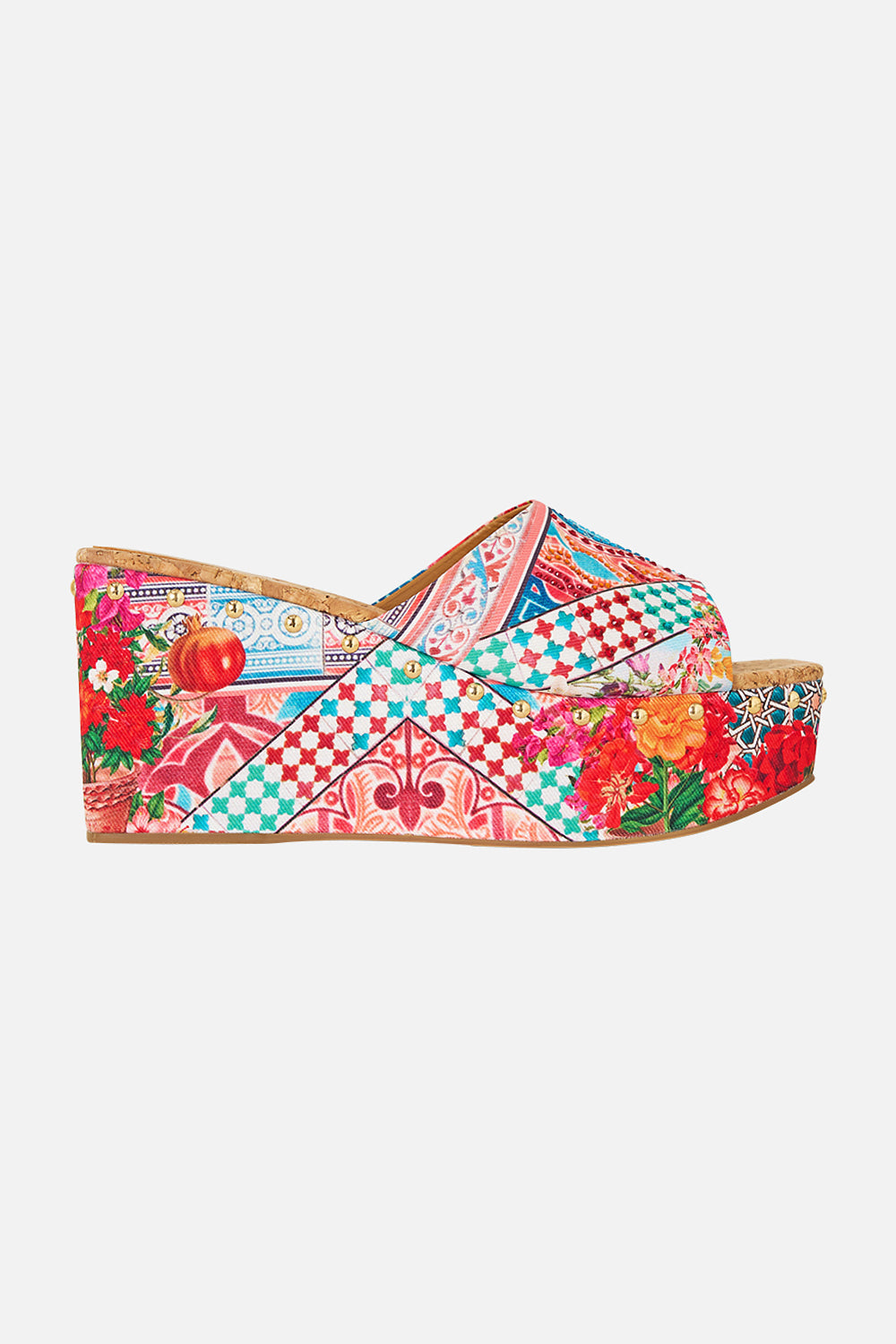 The CAMILLA LOUNGE PANT BALEARIC BEBÉ in our BALEARIC BEBÉ print.